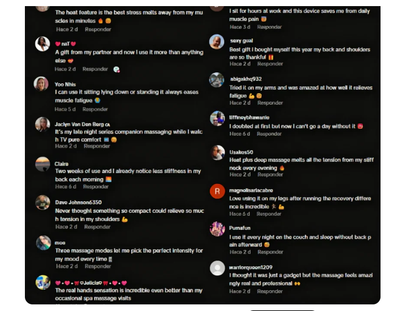 Masajeador Térmico Inteligente de cuello-espalda