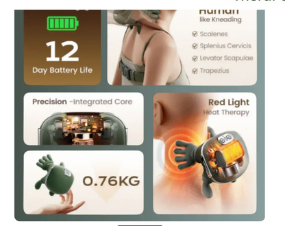 Masajeador Térmico Inteligente de cuello-espalda